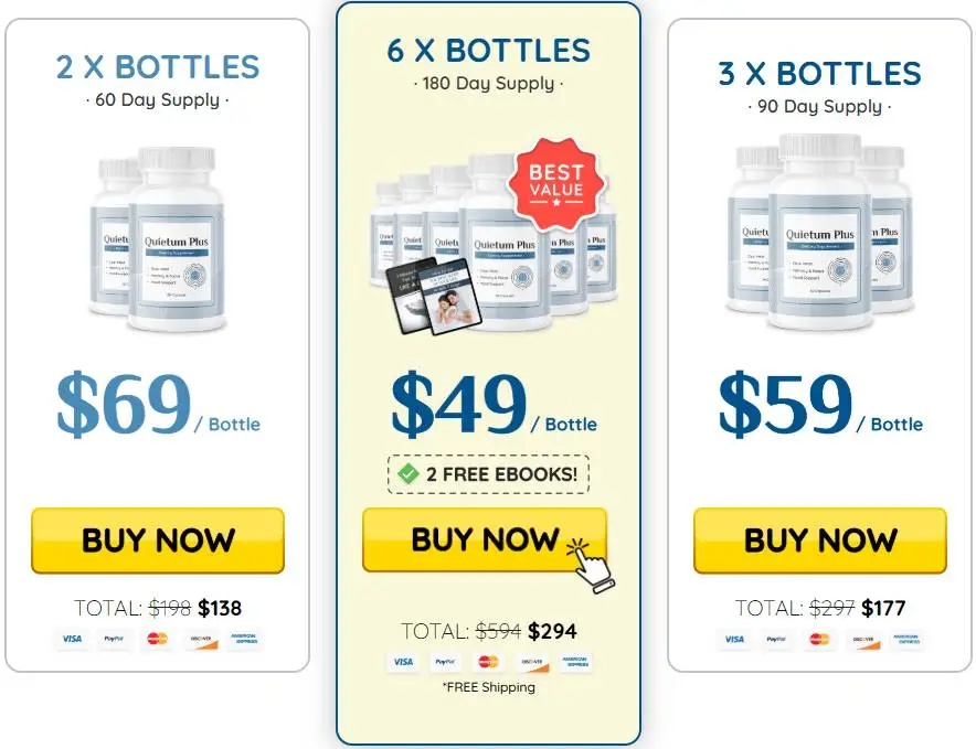 3 Days Quietum Plus Offer